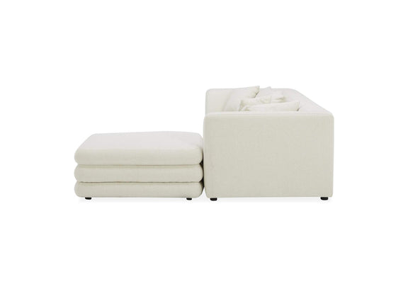 KQ-1037-18 Lowtide Lounge Modular Sectional Warm White