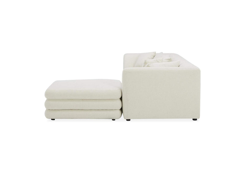 KQ-1037-18 Lowtide Lounge Modular Sectional Warm White