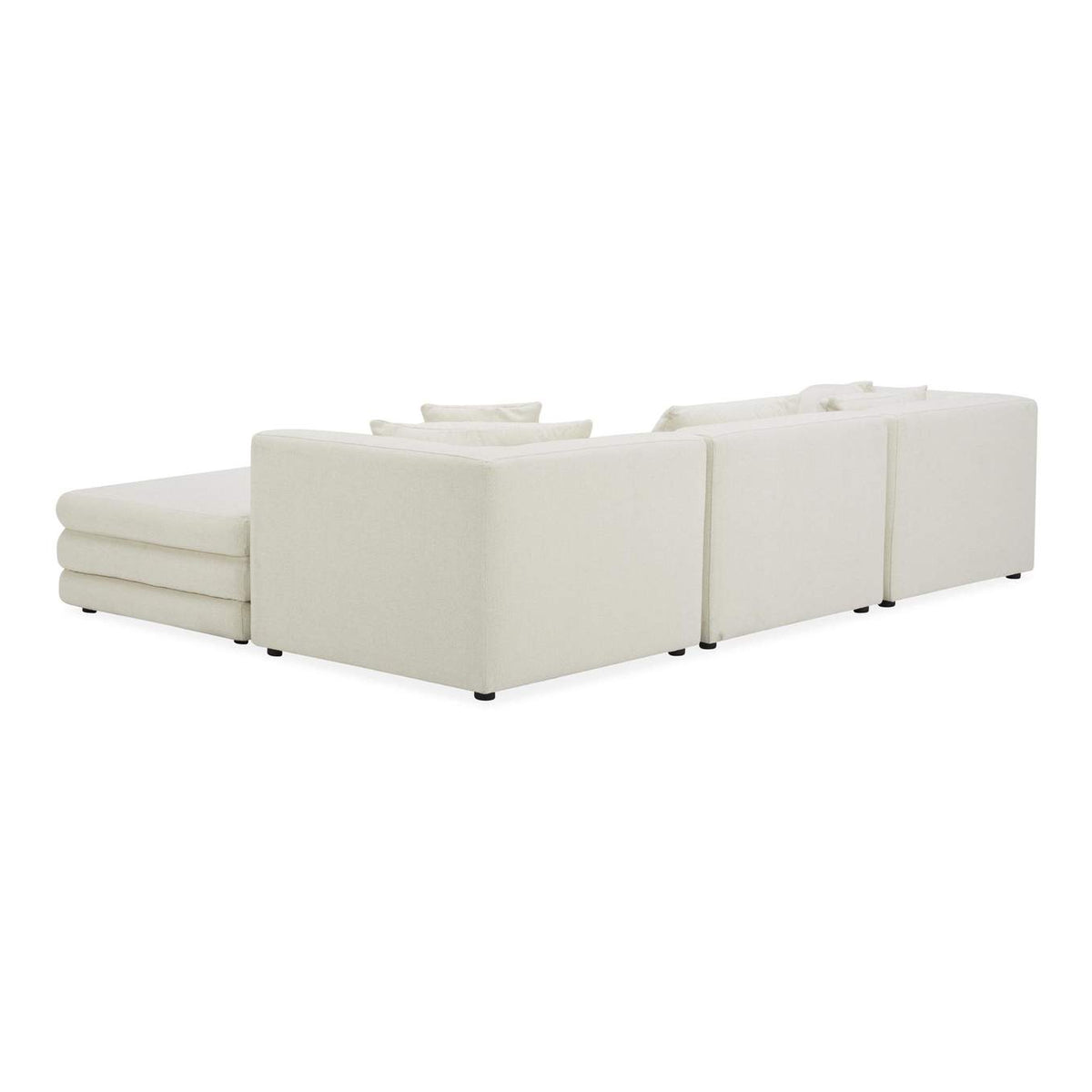 KQ-1037-18 Lowtide Lounge Modular Sectional Warm White