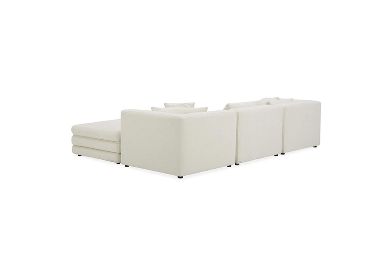 KQ-1037-18 Lowtide Lounge Modular Sectional Warm White