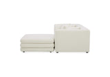 KQ-1038-18 Lowtide Nook Modular Sectional Warm White