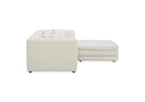 KQ-1038-18 Lowtide Nook Modular Sectional Warm White