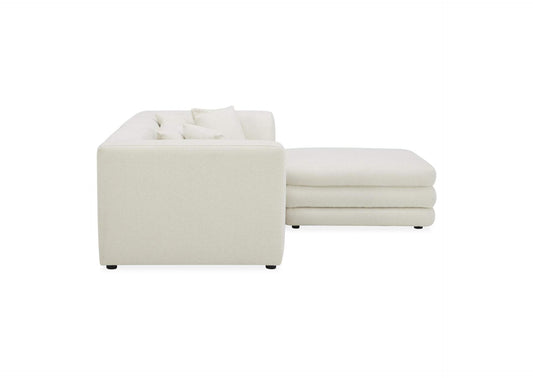 KQ-1038-18 Lowtide Nook Modular Sectional Warm White
