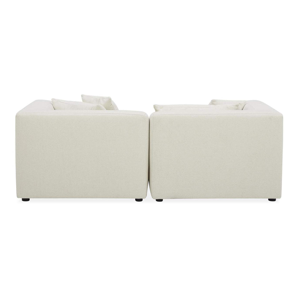 KQ-1038-18 Lowtide Nook Modular Sectional Warm White