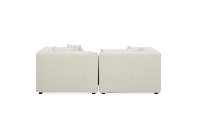 KQ-1038-18 Lowtide Nook Modular Sectional Warm White