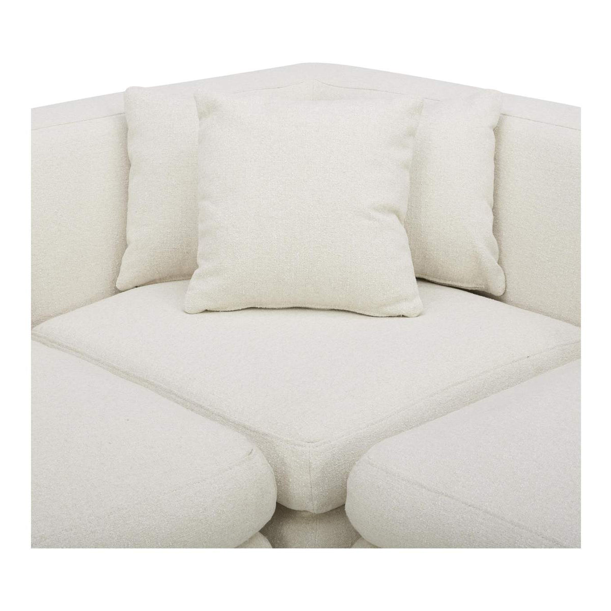 KQ-1040-18 Lowtide Dream Modular Sectional Warm White