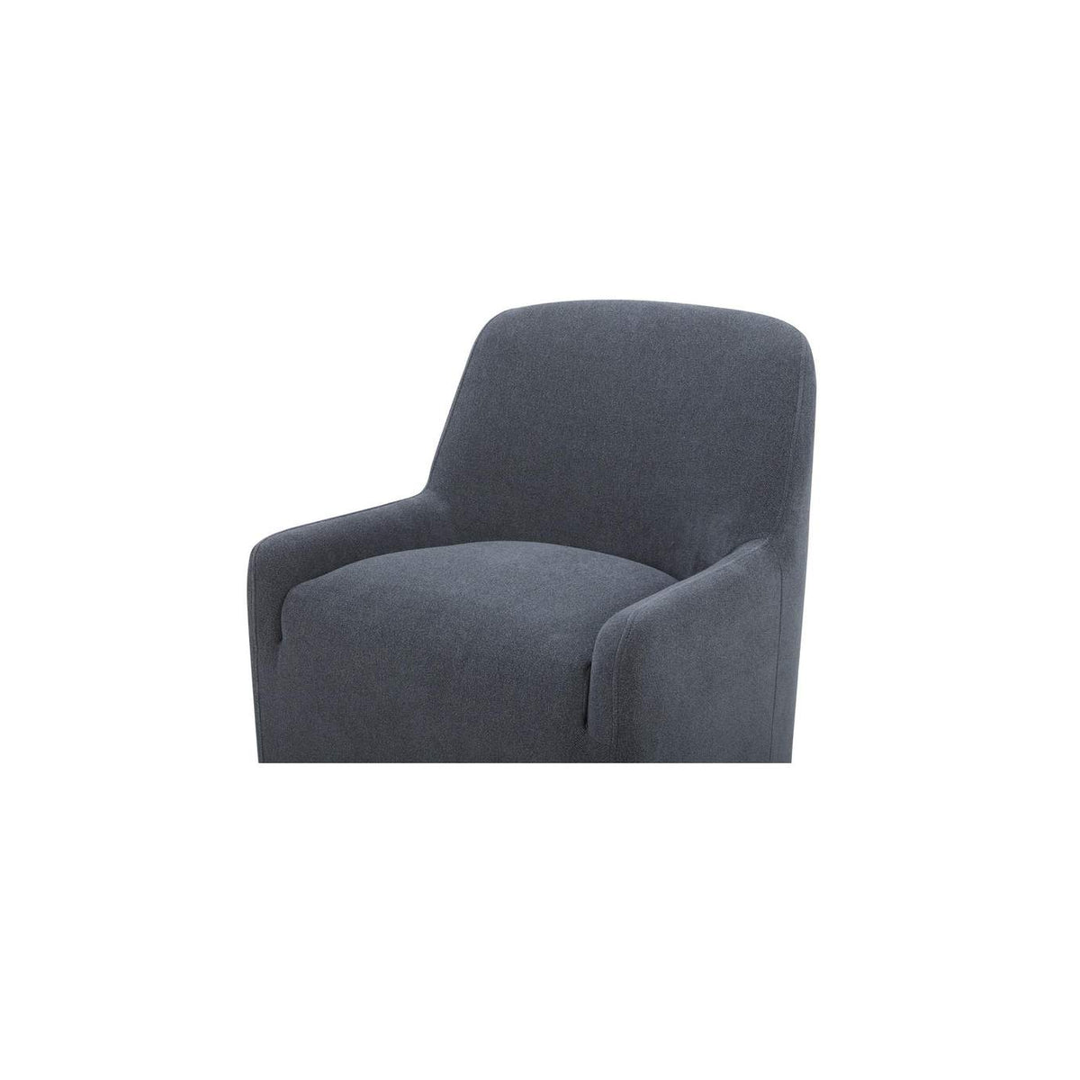 KQ-1045-26-USA Maisie Rolling Dining Chair Slate Blue