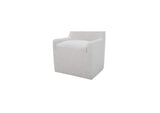 KQ-1045-34-USA Maisie Rolling Dining Chair Flecked Oat