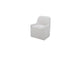 KQ-1045-34-USA Maisie Rolling Dining Chair Flecked Oat