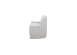KQ-1045-34-USA Maisie Rolling Dining Chair Flecked Oat