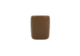 KQ-1045-40-USA Maisie Rolling Dining Chair Tan Leather