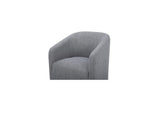 KQ-1046-15-USA Sandy Rolling Dining Chair Grey