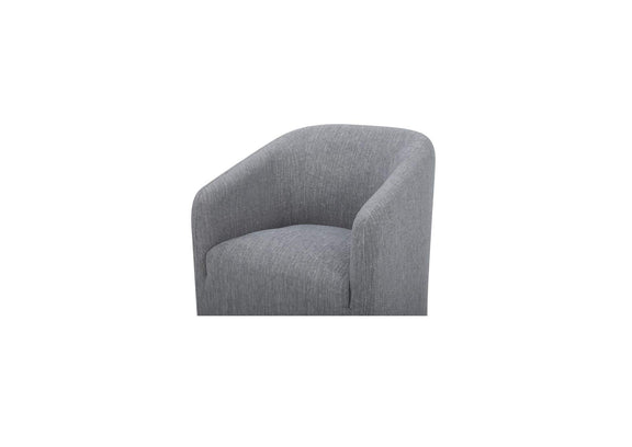 KQ-1046-15-USA Sandy Rolling Dining Chair Grey