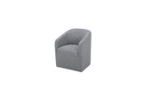 KQ-1046-15-USA Sandy Rolling Dining Chair Grey