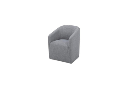 KQ-1046-15-USA Sandy Rolling Dining Chair Grey