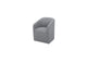 KQ-1046-15-USA Sandy Rolling Dining Chair Grey