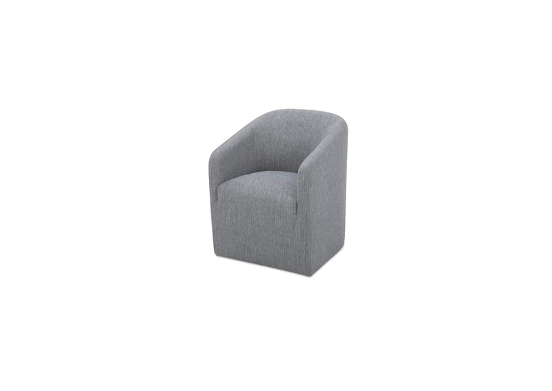KQ-1046-15-USA Sandy Rolling Dining Chair Grey