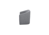 KQ-1046-15-USA Sandy Rolling Dining Chair Grey