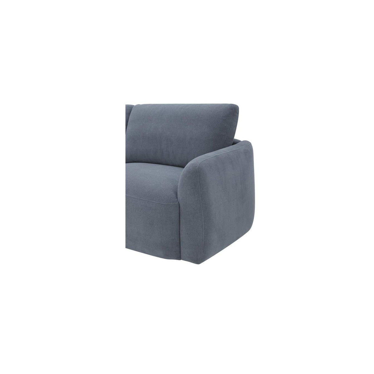 KQ-1049-26-USA Callie Sofa 91 in. Slate Blue
