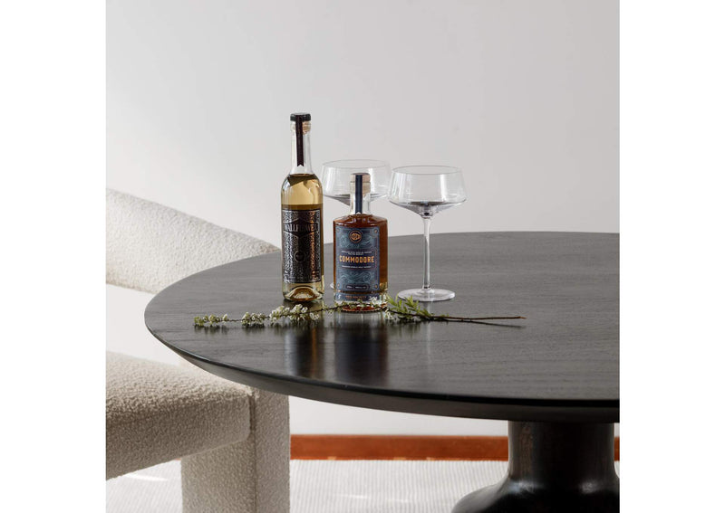 KY-1003-25-0 Myron Dining Table Dark Brown