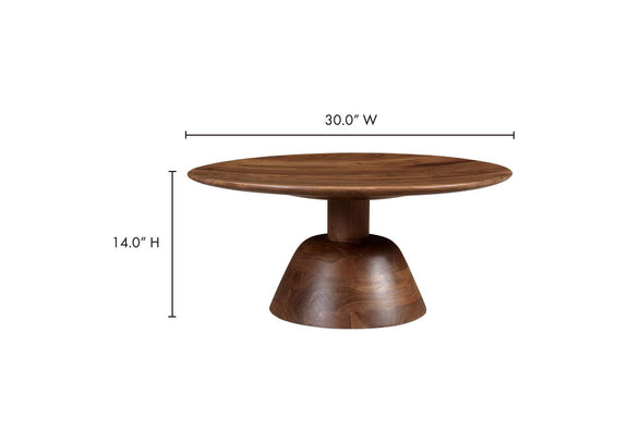 KY-1018-20 Nels Coffee Table Dark Brown