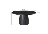 KY-1020-02-0 Cember Dining Table Black