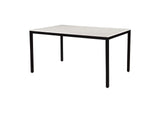 KY-1021-02-0 Parson Marble Small Dining Table White