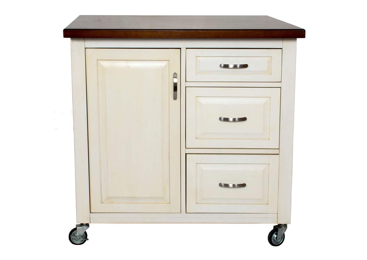 PK-CRT-04-AW Sunset Trading Andrews Kitchen Cart