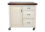 PK-CRT-04-AW Sunset Trading Andrews Kitchen Cart