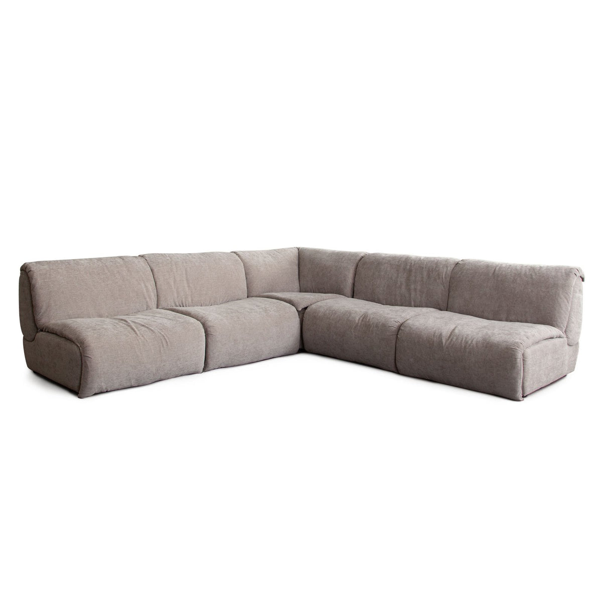 Leigh 5PC Armless Sectional