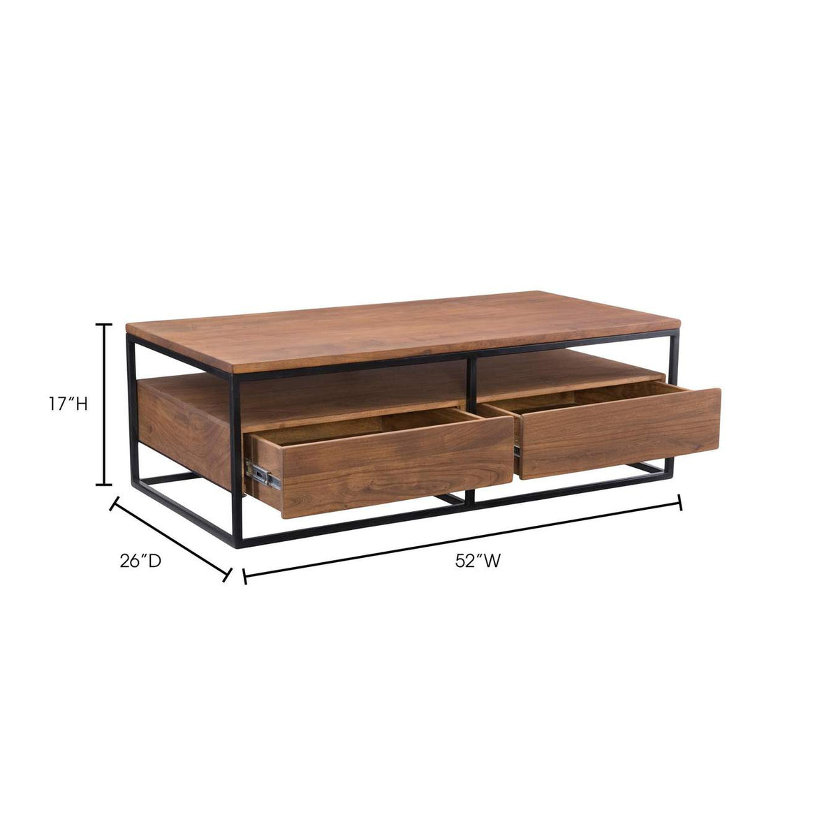 LX-1024-03 Vancouver Coffee Table Light Brown