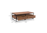 LX-1024-03 Vancouver Coffee Table Light Brown