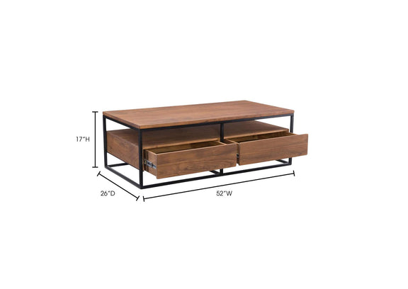 LX-1024-03 Vancouver Coffee Table Light Brown