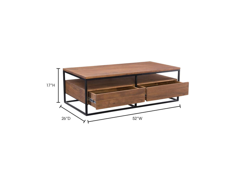 LX-1024-03 Vancouver Coffee Table Light Brown