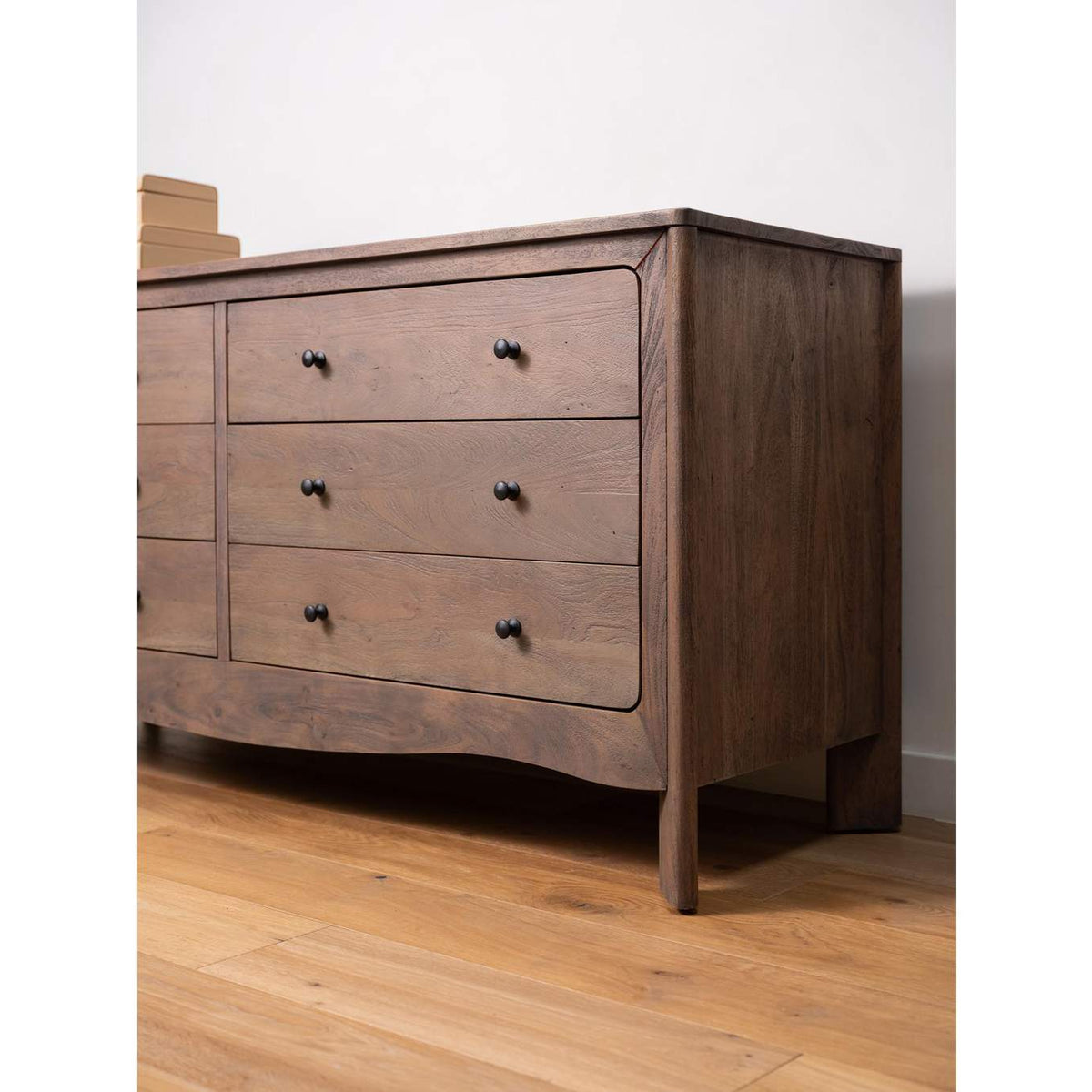 LX-1086-20 Mabel 6 Drawer Dresser Dark Brown