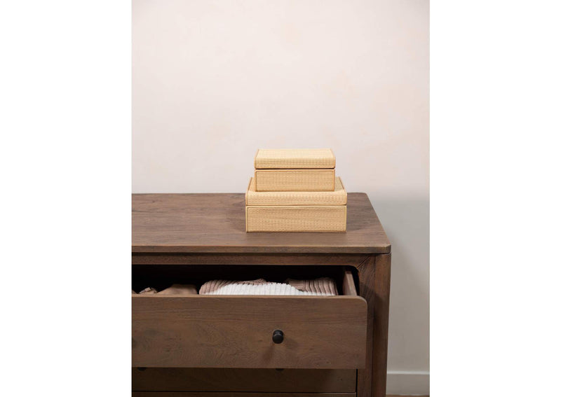 LX-1086-20 Mabel 6 Drawer Dresser Dark Brown