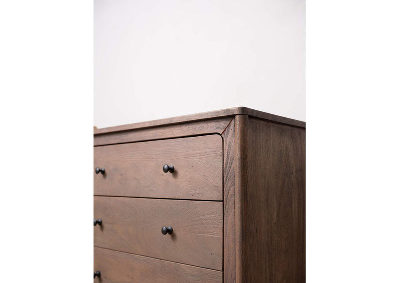 LX-1086-20 Mabel 6 Drawer Dresser Dark Brown