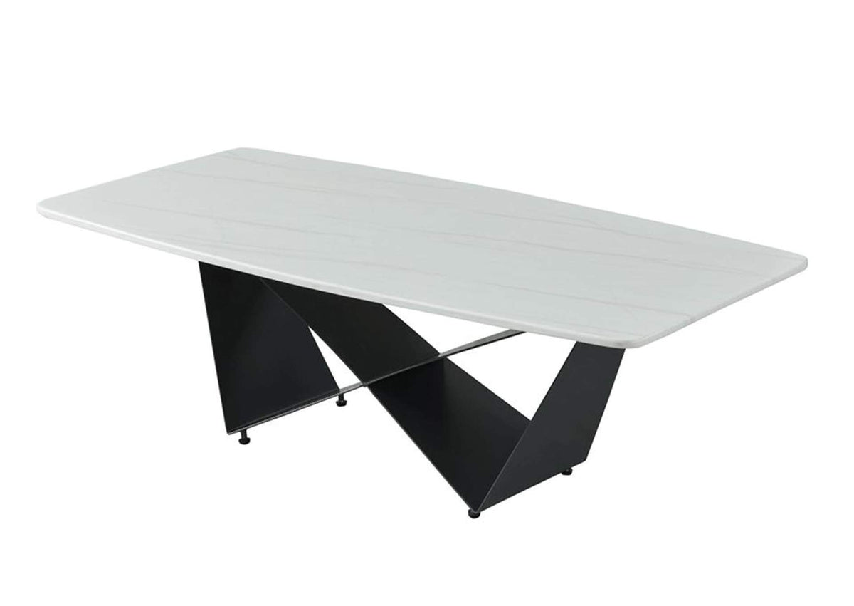 i27309 102 Marble Coffee Table