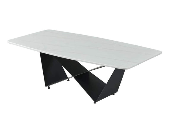 i27309 102 Marble Coffee Table