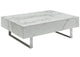 i34878 1497 White marble Coffee Table