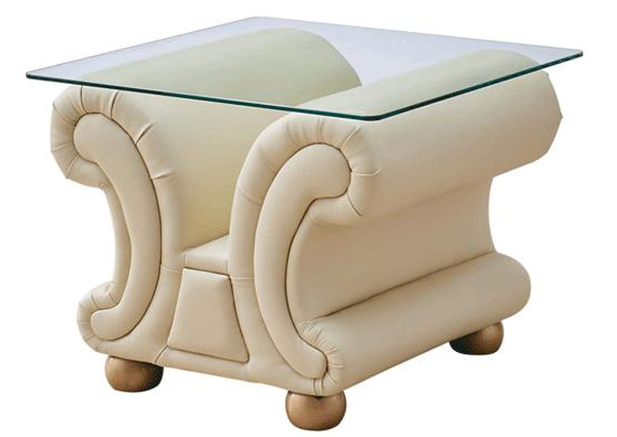 i26812 Apolo Ivory End Table