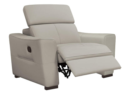 i42865 6021 Grey Armchair w/ manual recliners