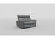 i42831 8501 Dark Grey Loveseat w/Manual Recliner