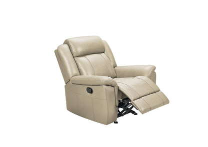 i42793 9015 Cream Chair w/ manual recliner