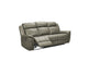 i42796 9015 Grey Sofa w/ manual recliners