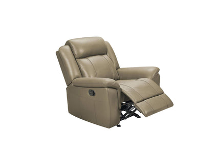 i42820 9015 Taupe Chair w/ manual recliner