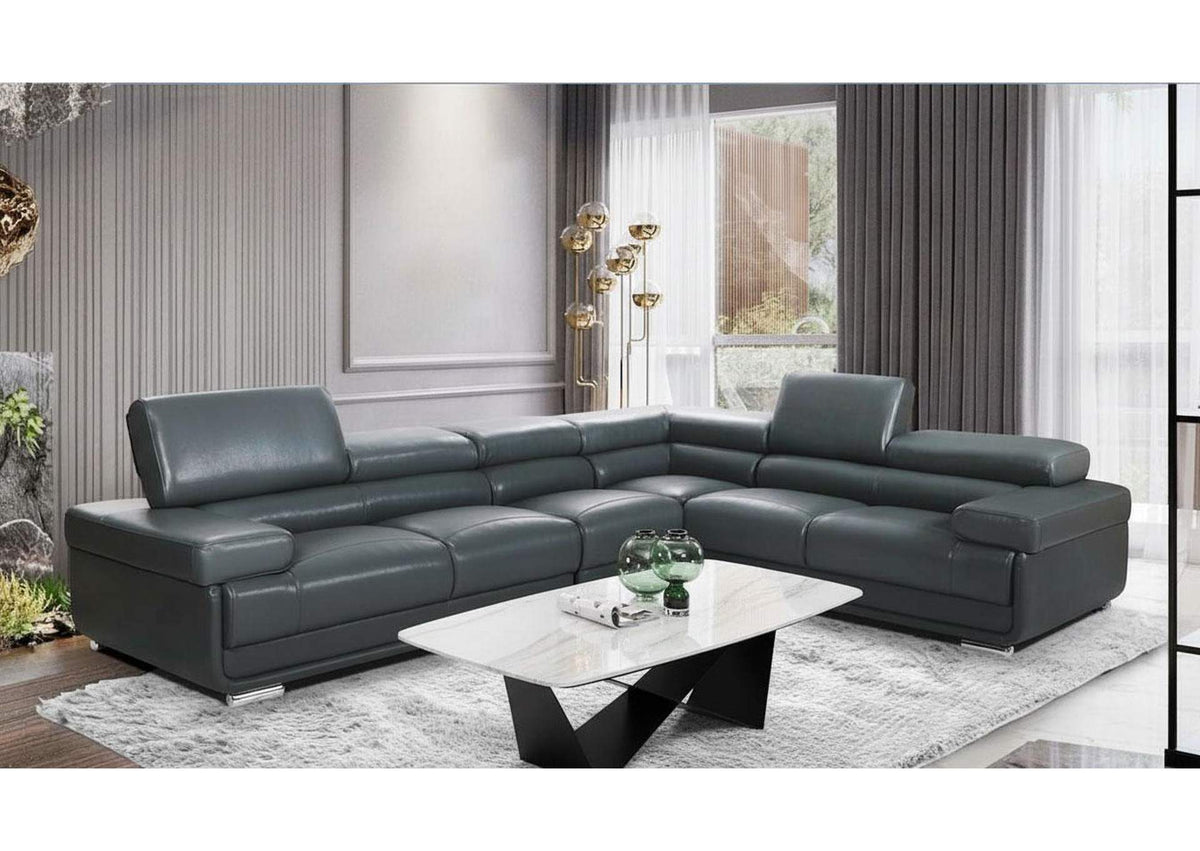 i42465 2119 Sectional â€“ Dark Grey