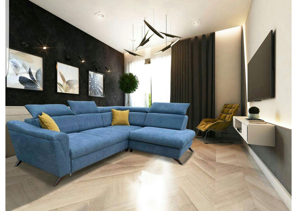 i36349 Gala sectional w/ bed and storage