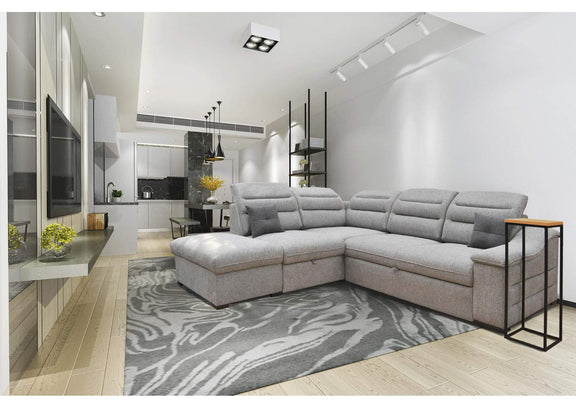 i30909 Oliver Sectional w/ Bed and Storage