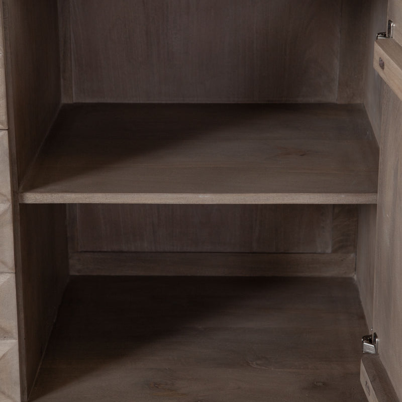 Madera 3-Drawer/2-Door Solid Wood Dresser